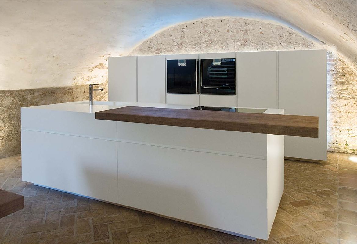 Cucina artigianale laccata 